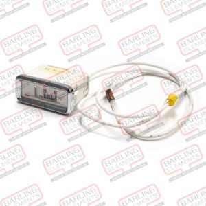 Temp dial - thermometer mounting Îè 52mm t.max. 120ÎC 0 up to +120ÎC probe Îè 6mm probe L 60m5