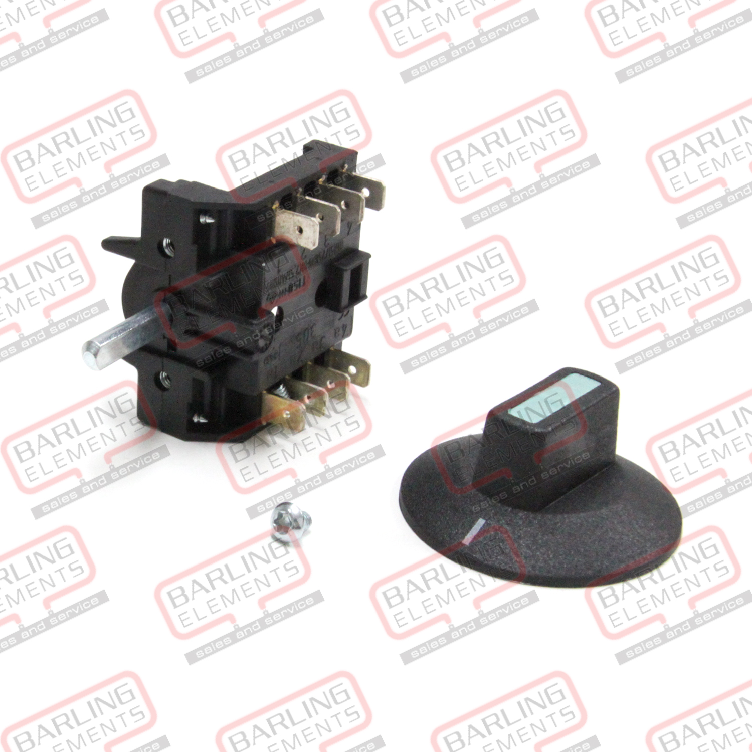 Rotary Switch MAIN ON/OFF 2 position 4 Pole Double Bridged